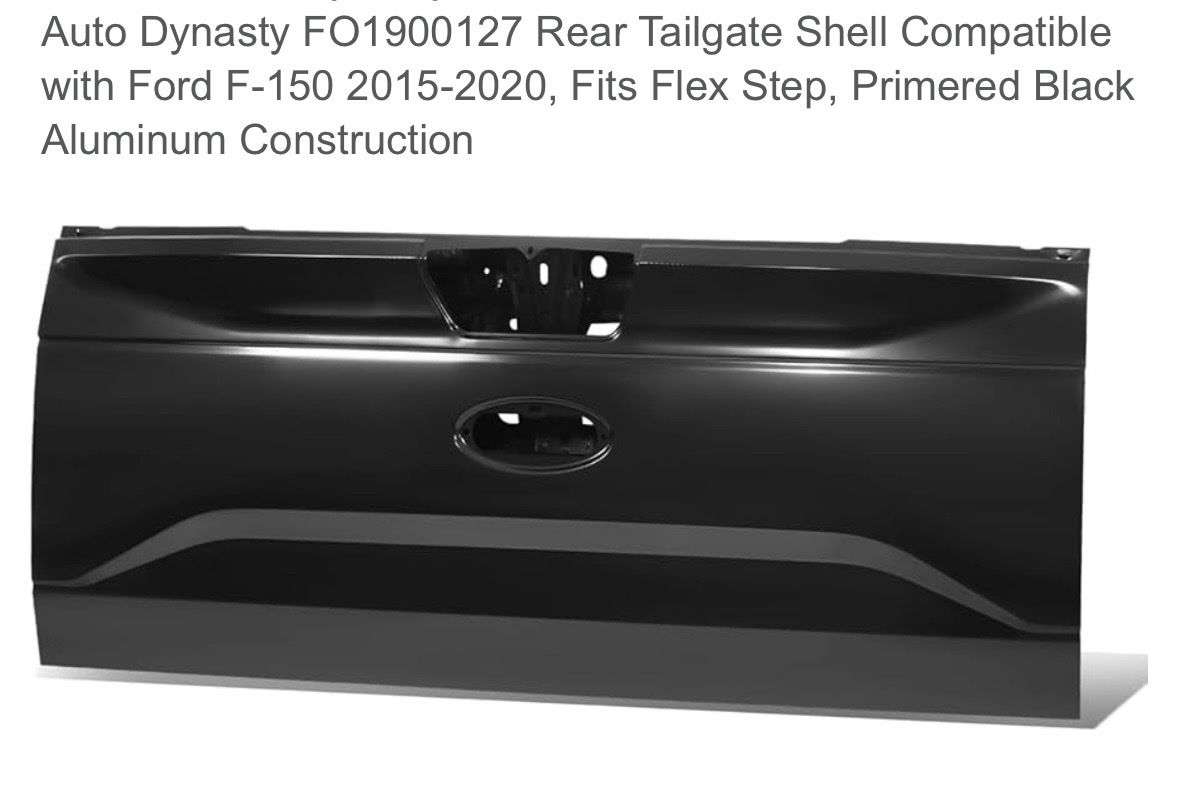 Rear Tailgate For A Ford F150 2015-2020