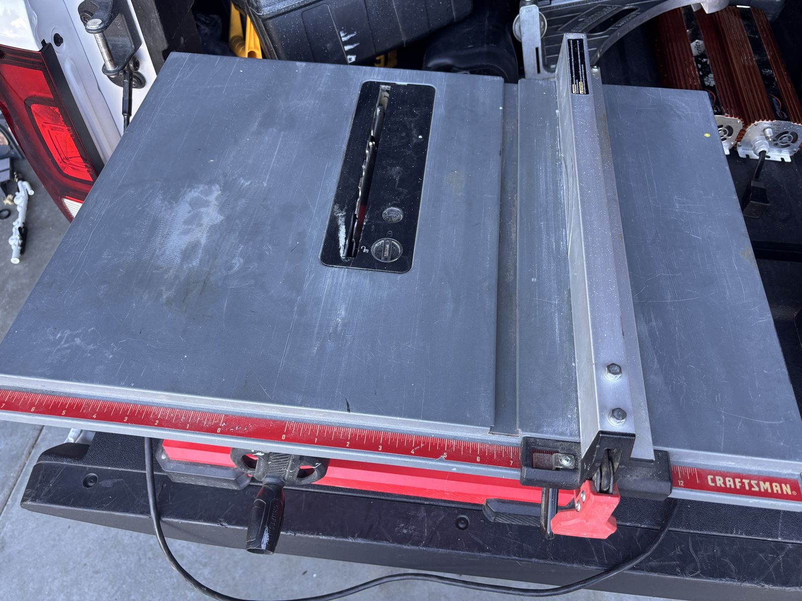 Craftsman 8-1/4 inch Table Saw - Compact & Portable for DIY Projects