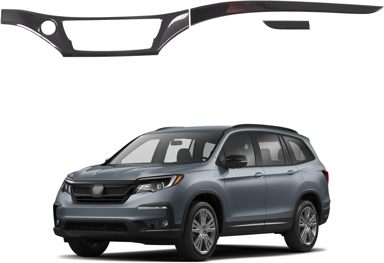 2016-2022 Honda Pilot, 2016-2020 Ridgeline, 2019-2025 Passport Carbon Fiber Dashboard Trim
