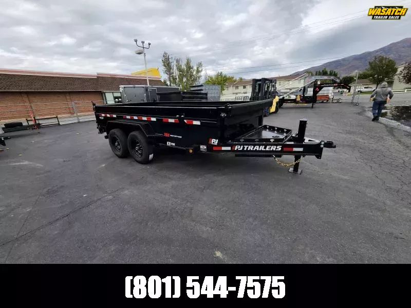 2026 PJ Trailers 7X14 DL Pro Dump Trailer