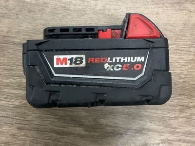 MILWAUKEE M18 5.0 BATTERY PRICED FOR CONDITION