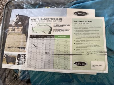 AmiCell Teal Stall Sheet