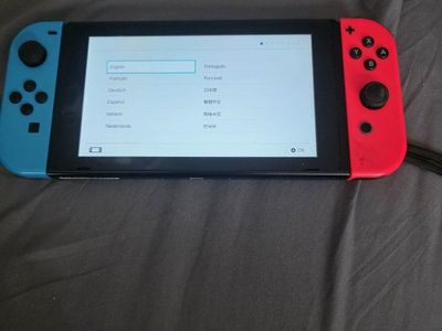 Nintendo switch plus five games