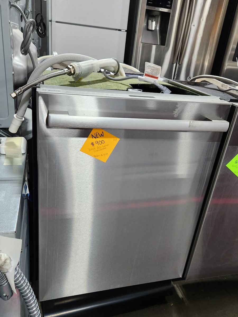 STUNNING BRAND NEW! BOSCH 800 SERIES STAINLESS STEEL DISHWASHER
