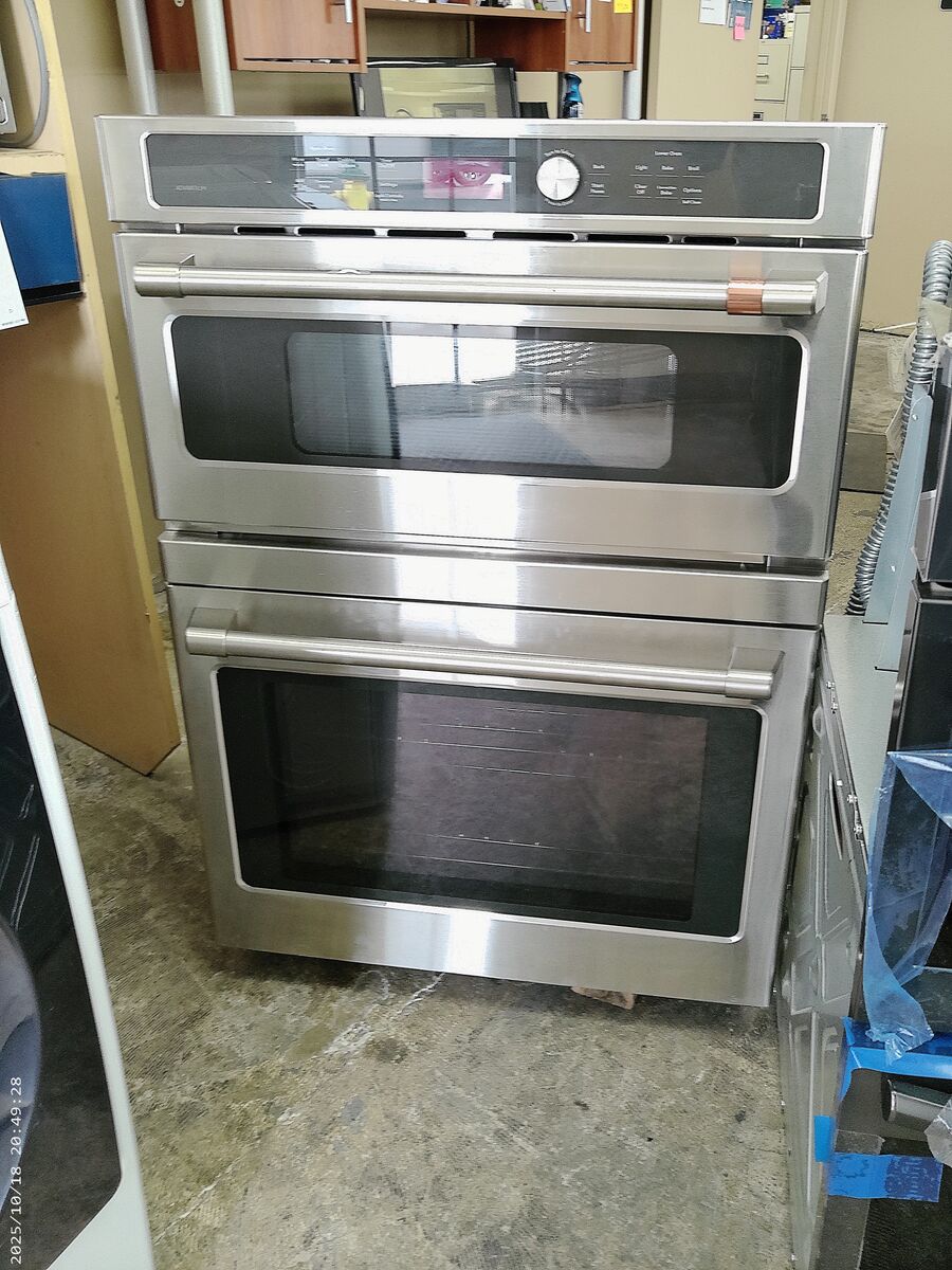 New CAFE Stainless Wall oven/Microwave Combination~1 Year Factory Warranty