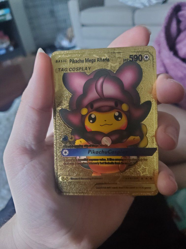 rare Pokémon gold cards