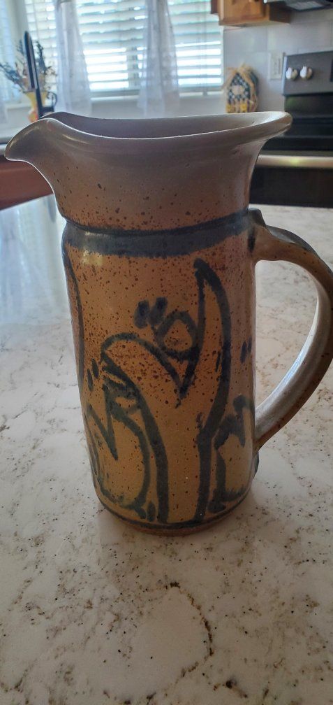 Handmade Studio Pottery Pitcher
