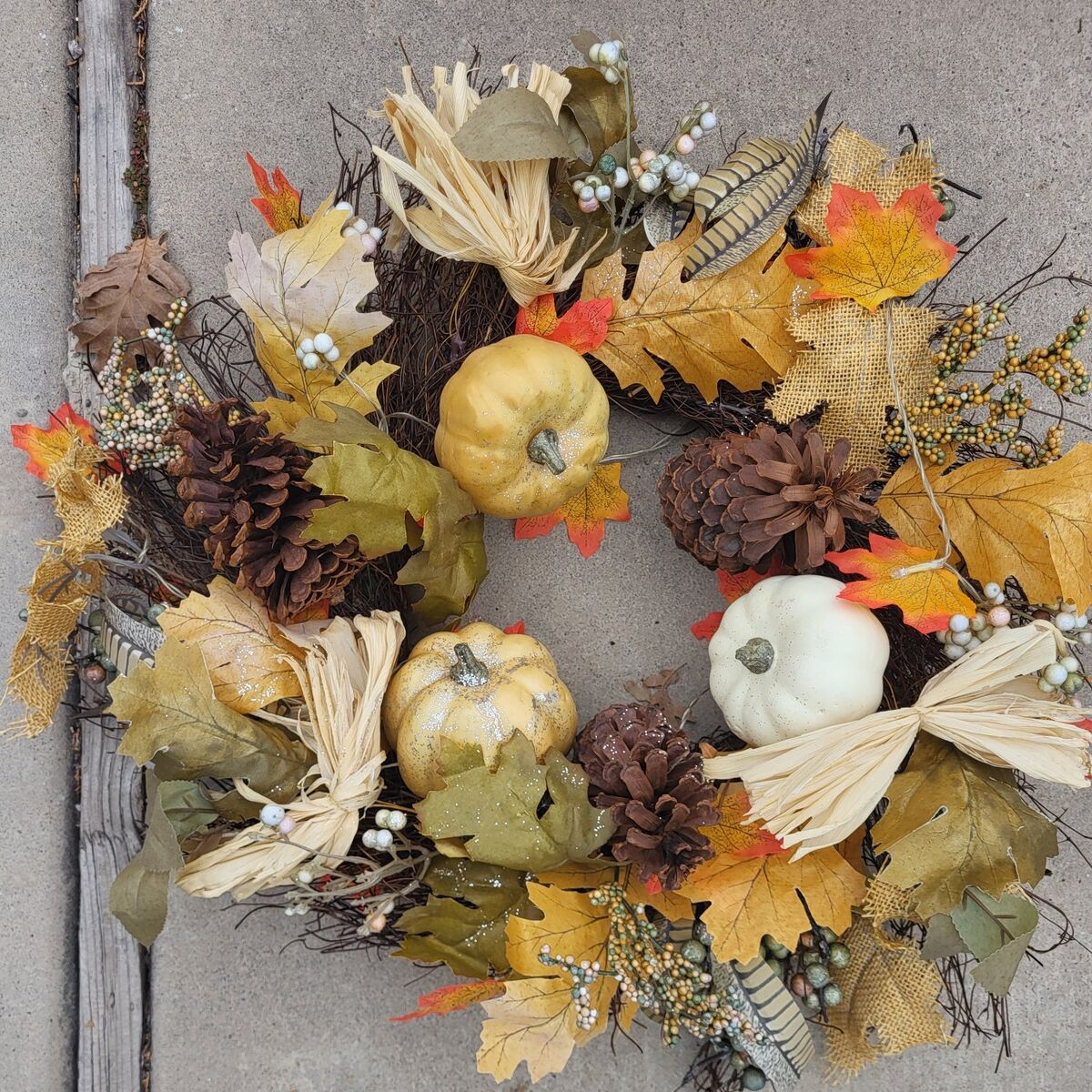 Harvest Fall Wreath