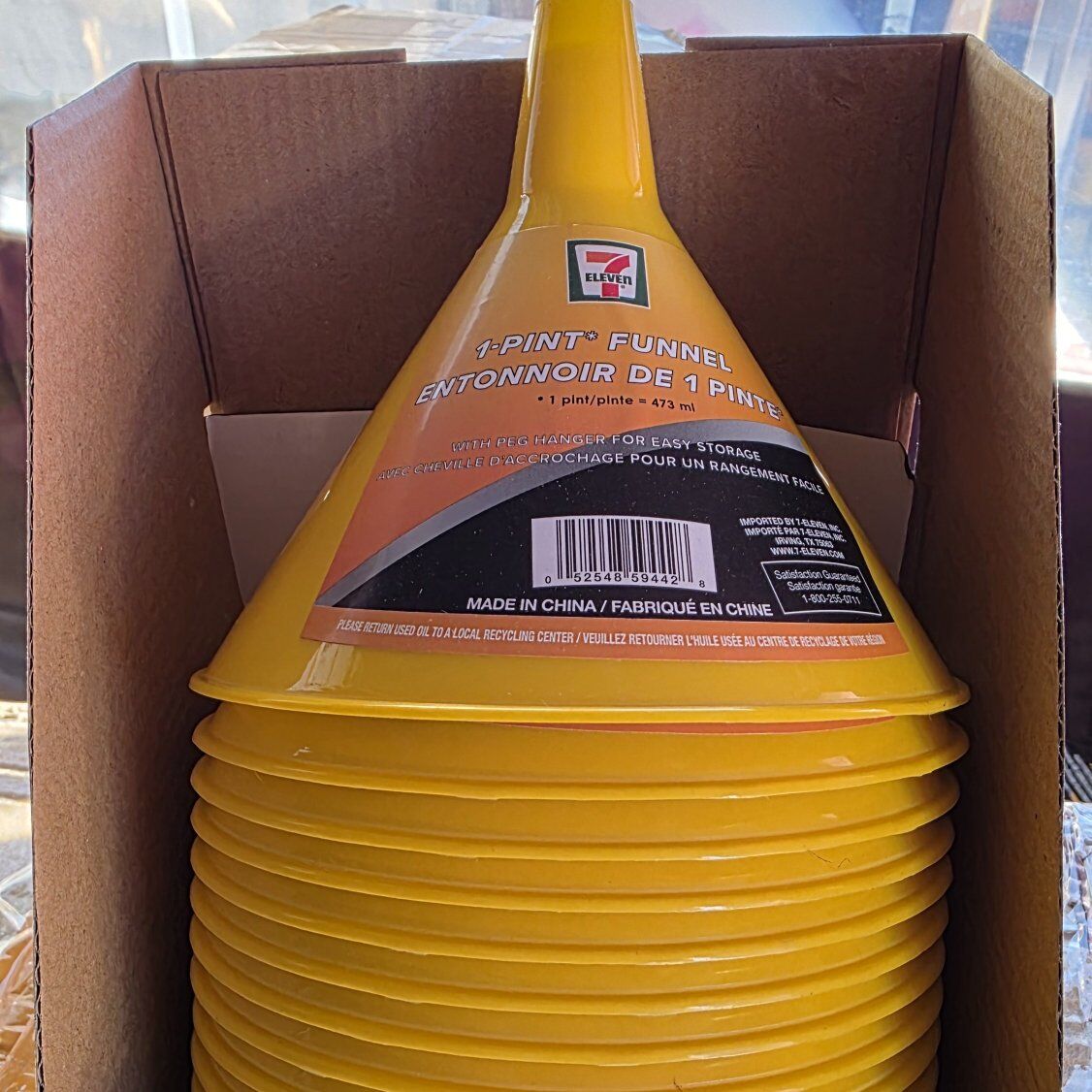 New, 12 Pack Funnels