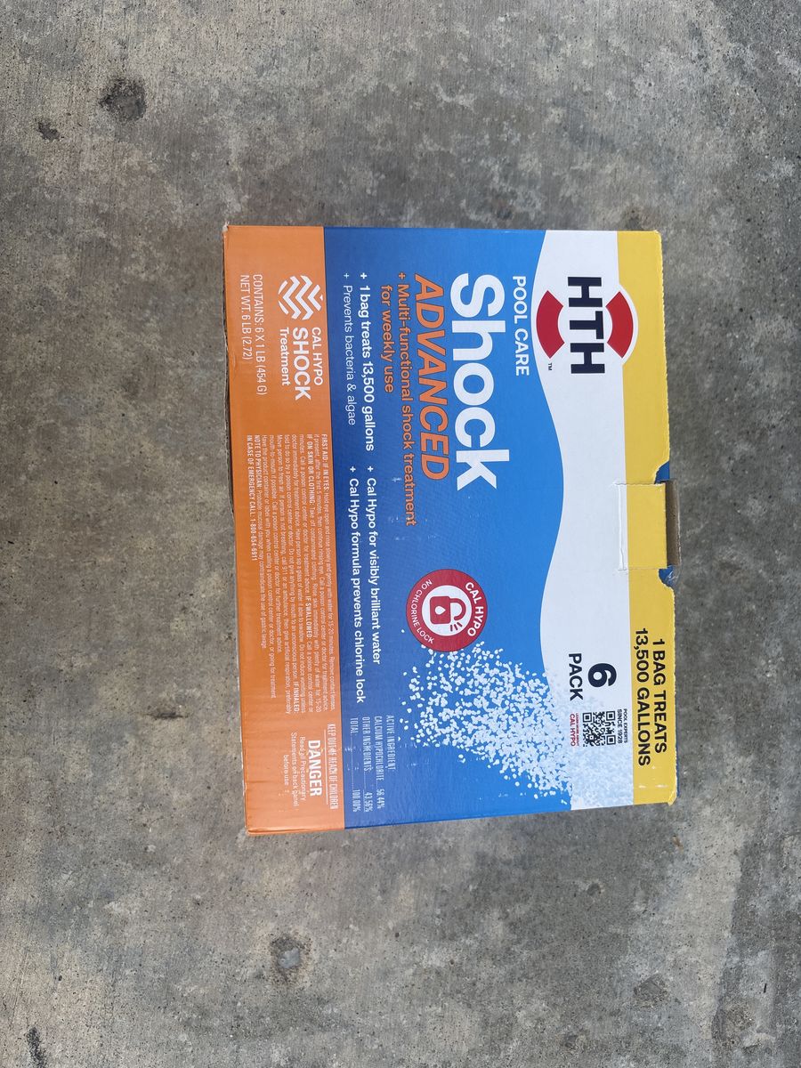 Unused Pool Care Chock Advenced