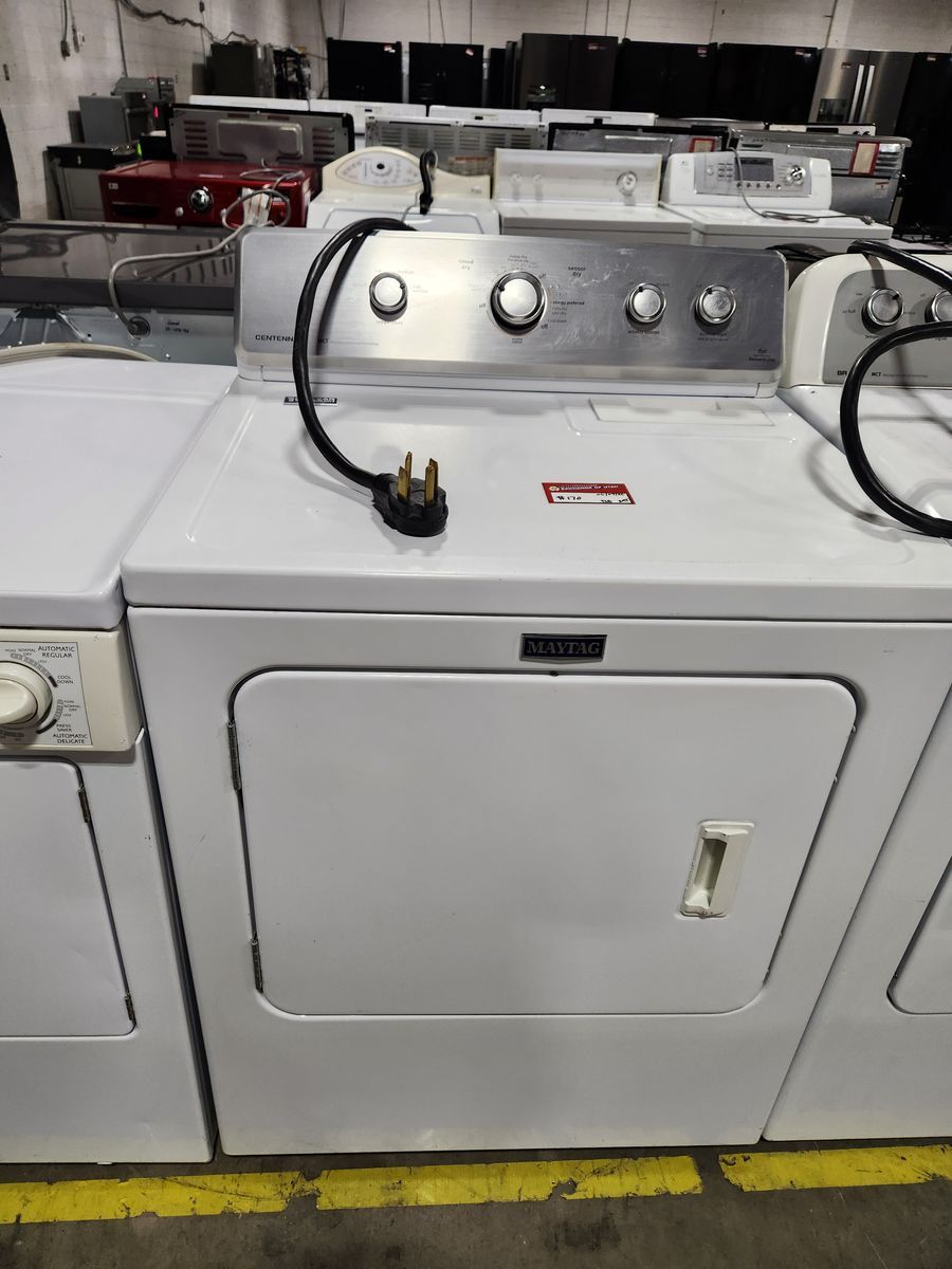 Maytag Centennial White Electric Dryer - Excellent Condition, Reliable Performance