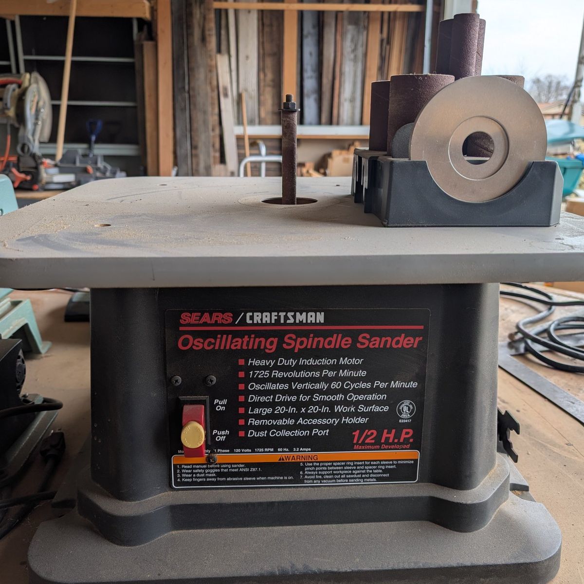 Craftsman Oscillating Spindle Sander