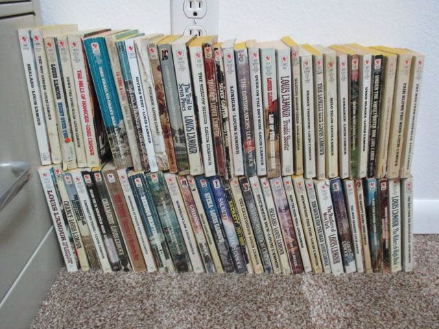 64 Louis Lamour Books