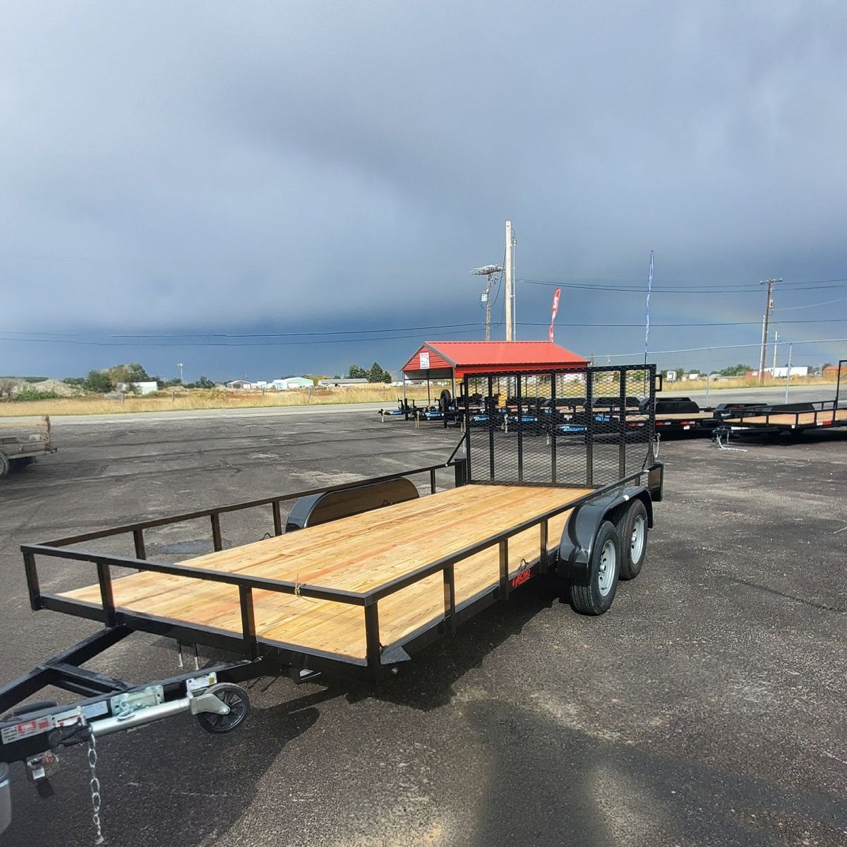 2026 7x16 tandem 7700lbs utv atv