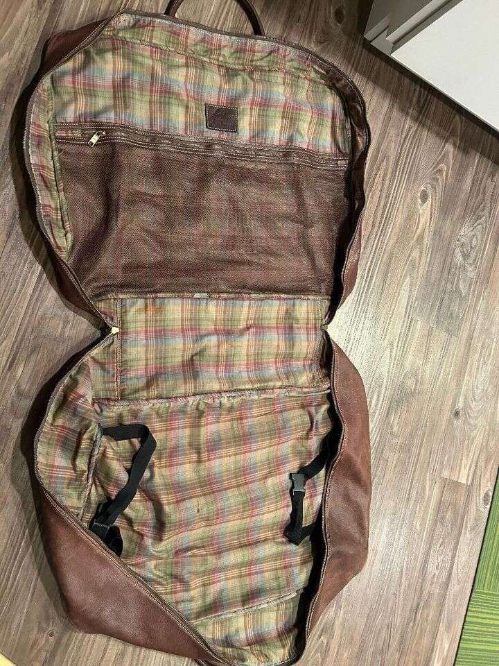 MULBERRY Mens Leather Shoulder Tote Travel Bag