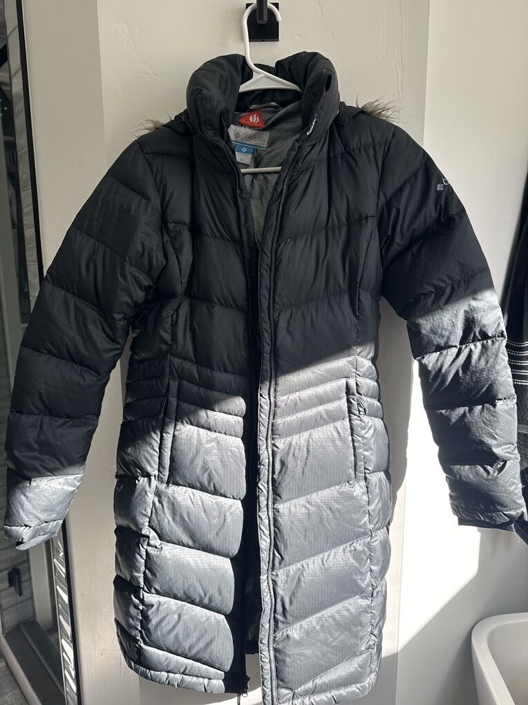 Columbia 3/4 Length Puff Coat Women XS