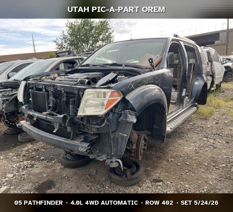 2005 Nissan Pathfinder Parts - UTPAP Orem