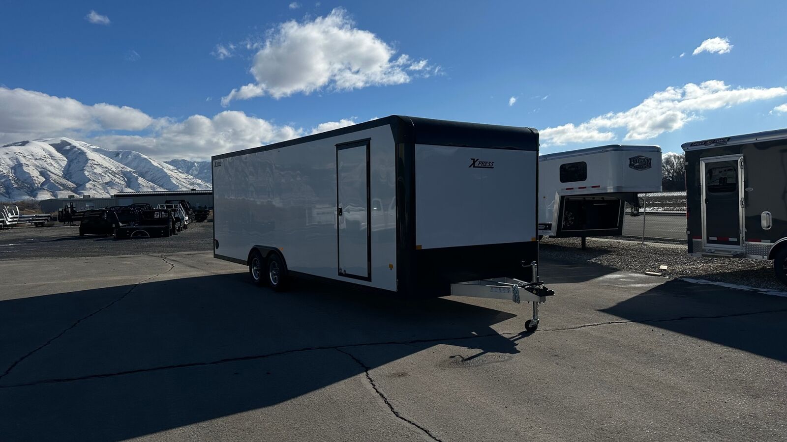 2025 Alcom 8.5X24 Car Hauler with Escape Door