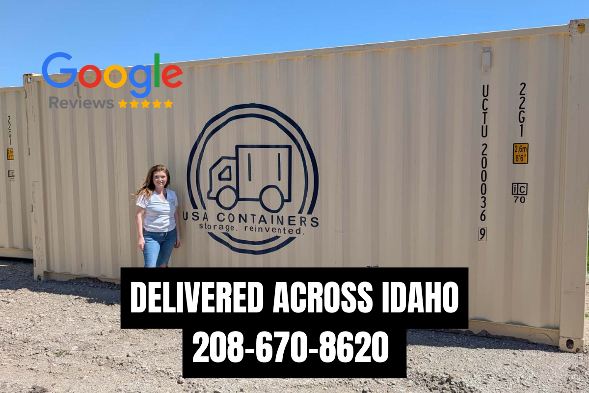 One Trip Shipping Container 20ft 40ft – Idaho – In Stock