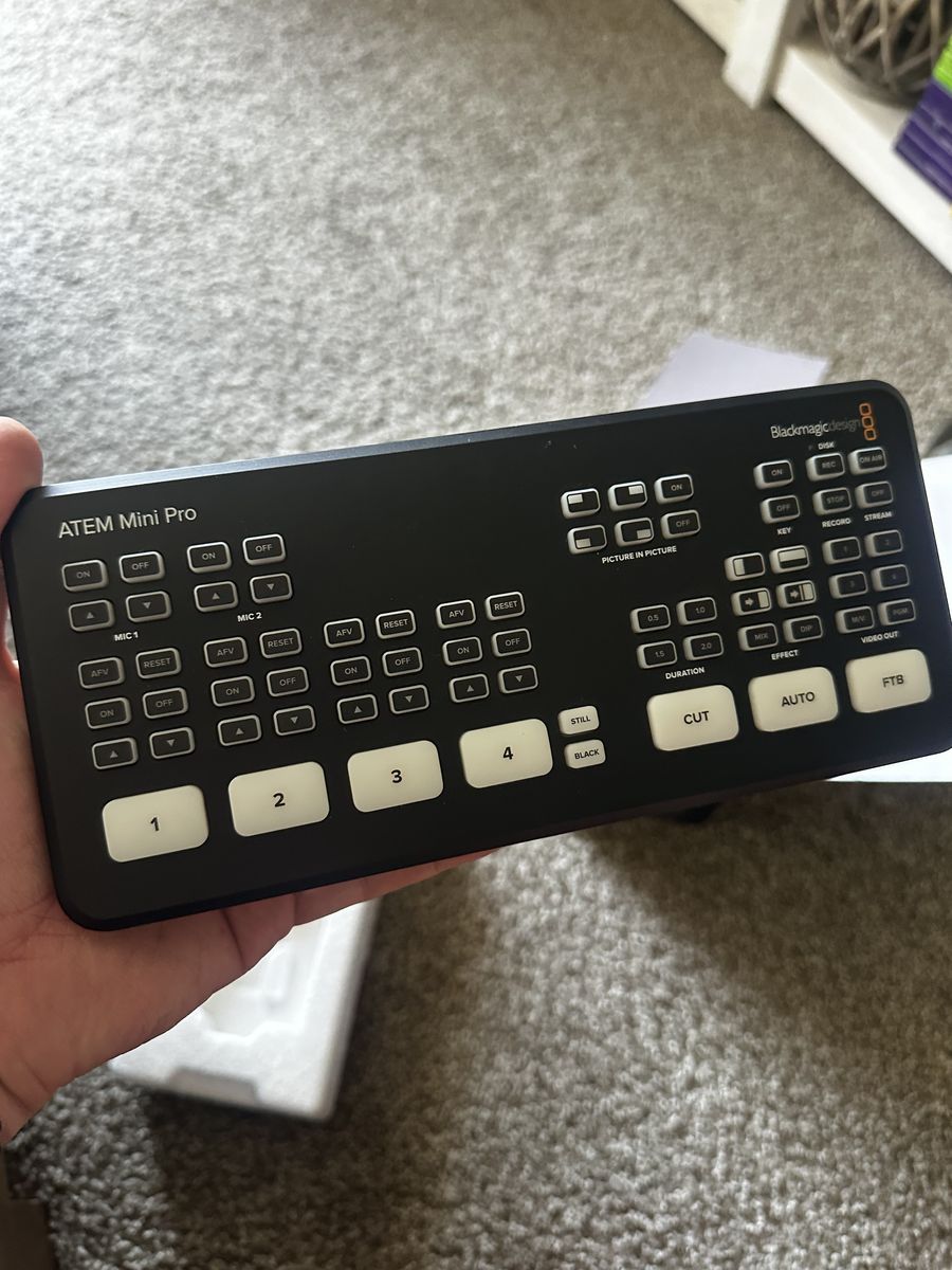 Blackmagic Design ATEM Mini Pro HDMI Live Stream Switcher