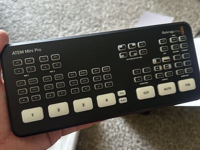 Blackmagic Design ATEM Mini Pro HDMI Live Stream Switcher