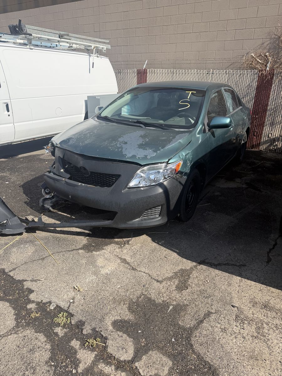 2009 Toyota Corolla S Sedan - Damaged, Airbags Deployed.