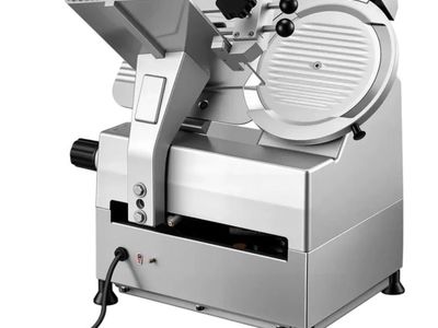 Vevor Meat Slicer Fully Automatic Commercial Food Slicer with 10" Carbon Steel Blade New