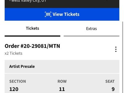 2 tickets to Puscifer - May 5