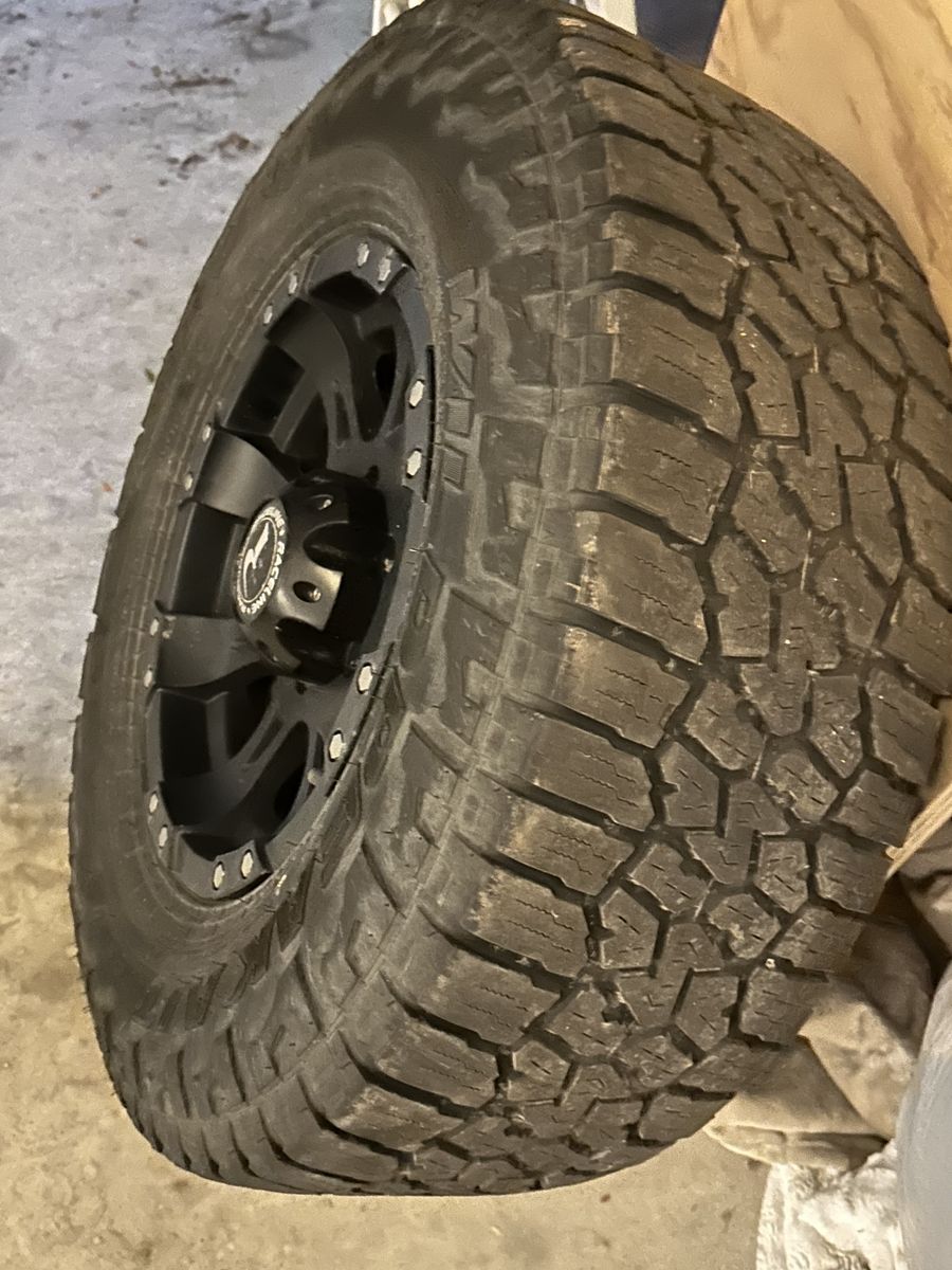 4 suv/truck tires and wheels