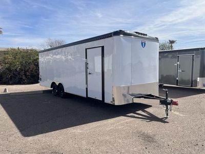 102x24 LoadRunner Enclosed Car Carrier Cargo Trailer For Sale