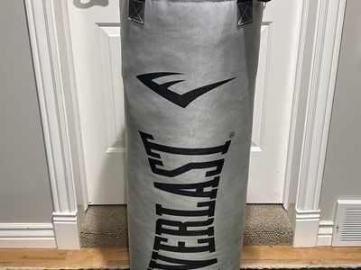 Everlast Heavy Punching Bag - Gray/Black