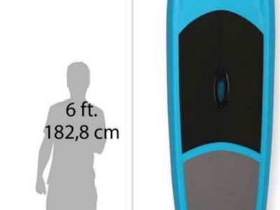 Lifetime Amped 11' Stand-Up Paddleboard (SUP) with Paddle - Blue