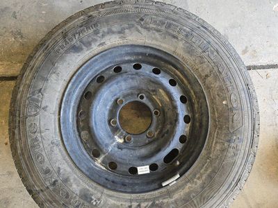 Toyota Tacoma stock spare tire