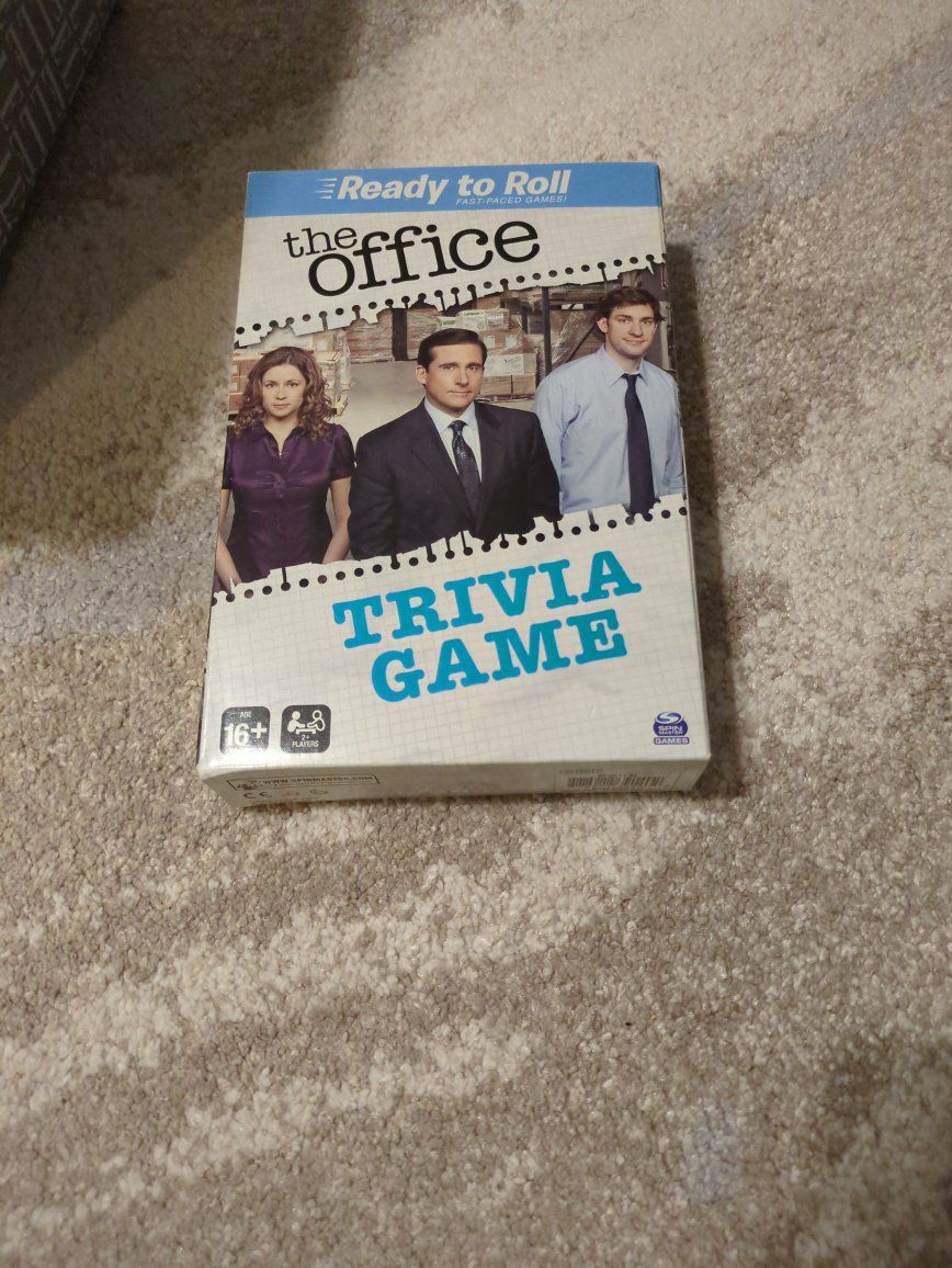 NEW Spin Master The Office Ready to Roll Trivia Game