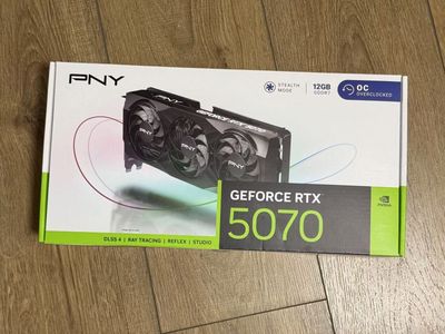 PNY Nvidia RTX 5070 12GB OC Graphics Card - Open Box, Unused