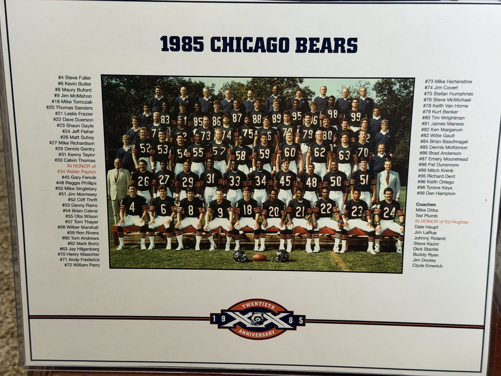 1985 Chicago Bears