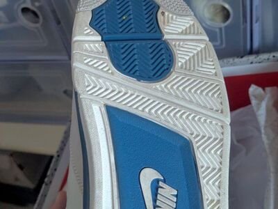 Jordan retro 4. military industrial blue