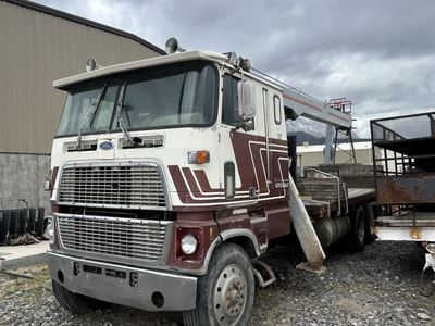 Concrete forms, trucks, equipment