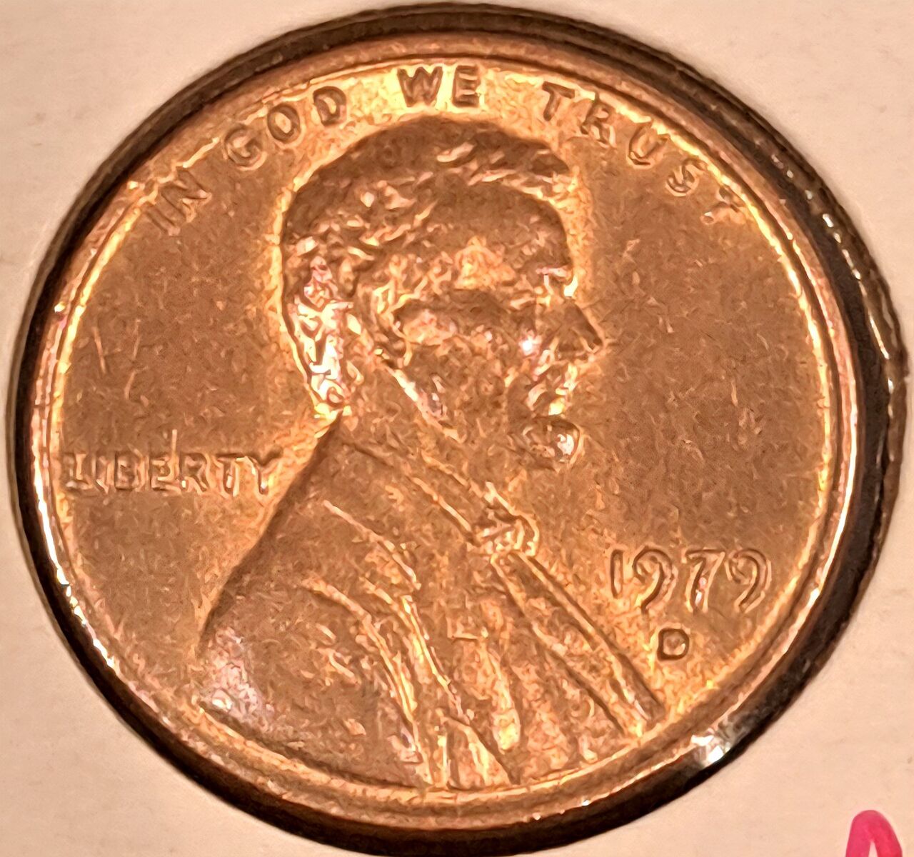 1979 D Lincoln Penny w/ Multiple Errors