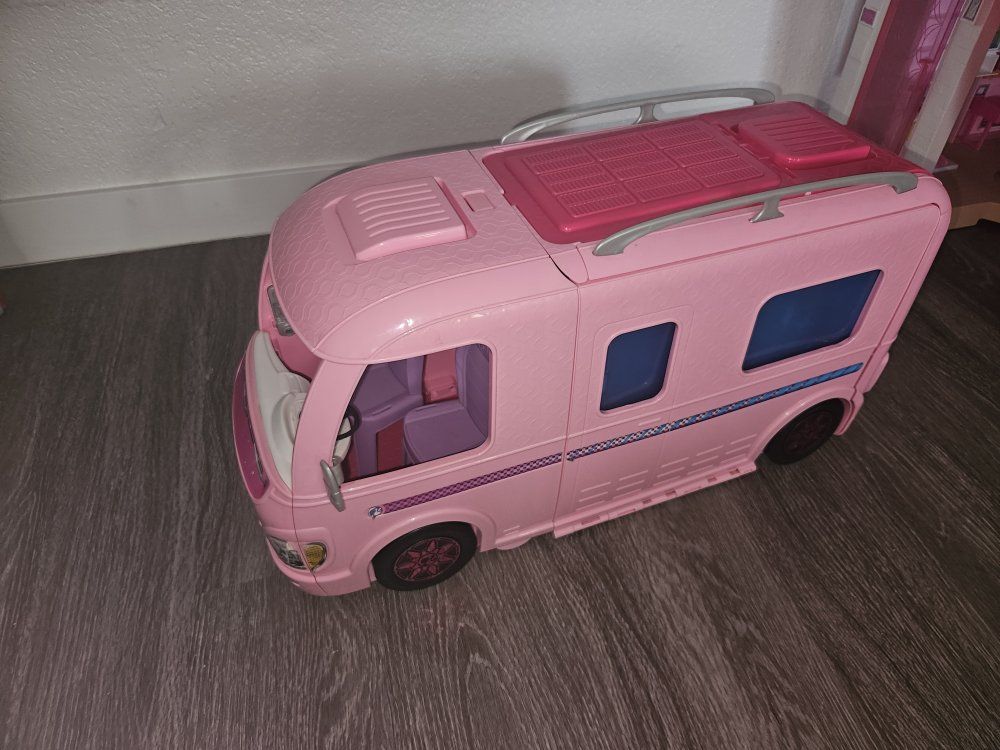 Barbie Dream Camper Camper Playset, Pool and Slide