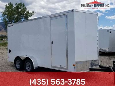 NEW WELLS CARGO 'DELUXE MODEL' 7X16 TRAILER 16 FT.