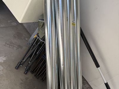 Five 4 Inch Dryer Vent Pipes 5 Feet Long