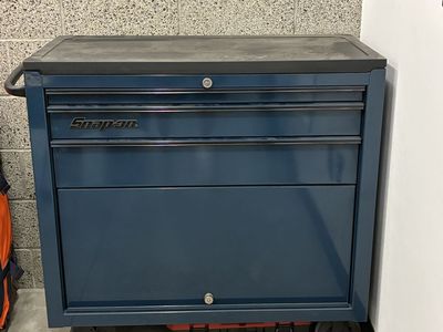 Snap-on Rolling Tool Chest Cart with Drawers Blue
