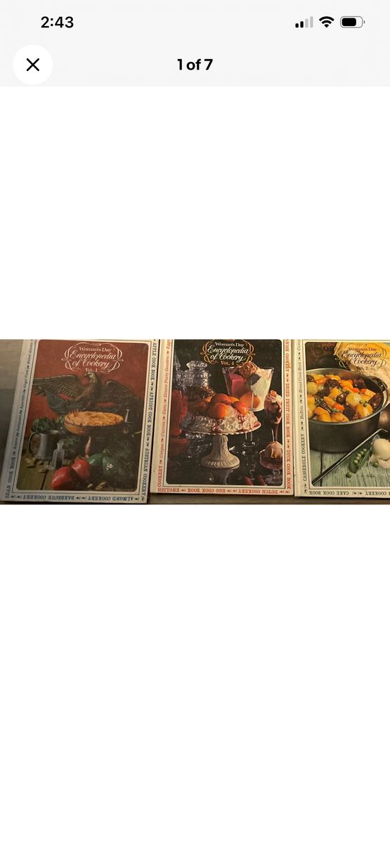 Vintage 1966 Set If Cookbooks