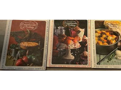 Vintage 1966 Set If Cookbooks