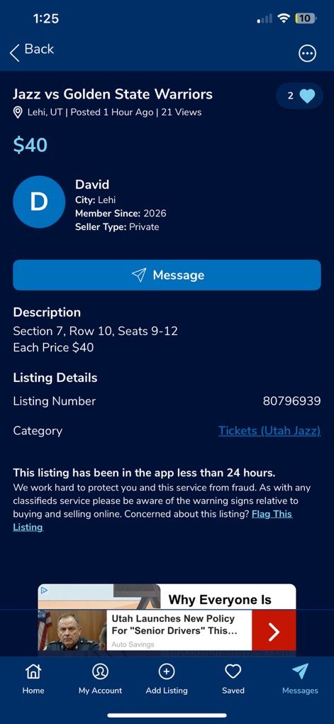 !!!! SCAM !!!!! Utah Jazz vs Golden State Warriors