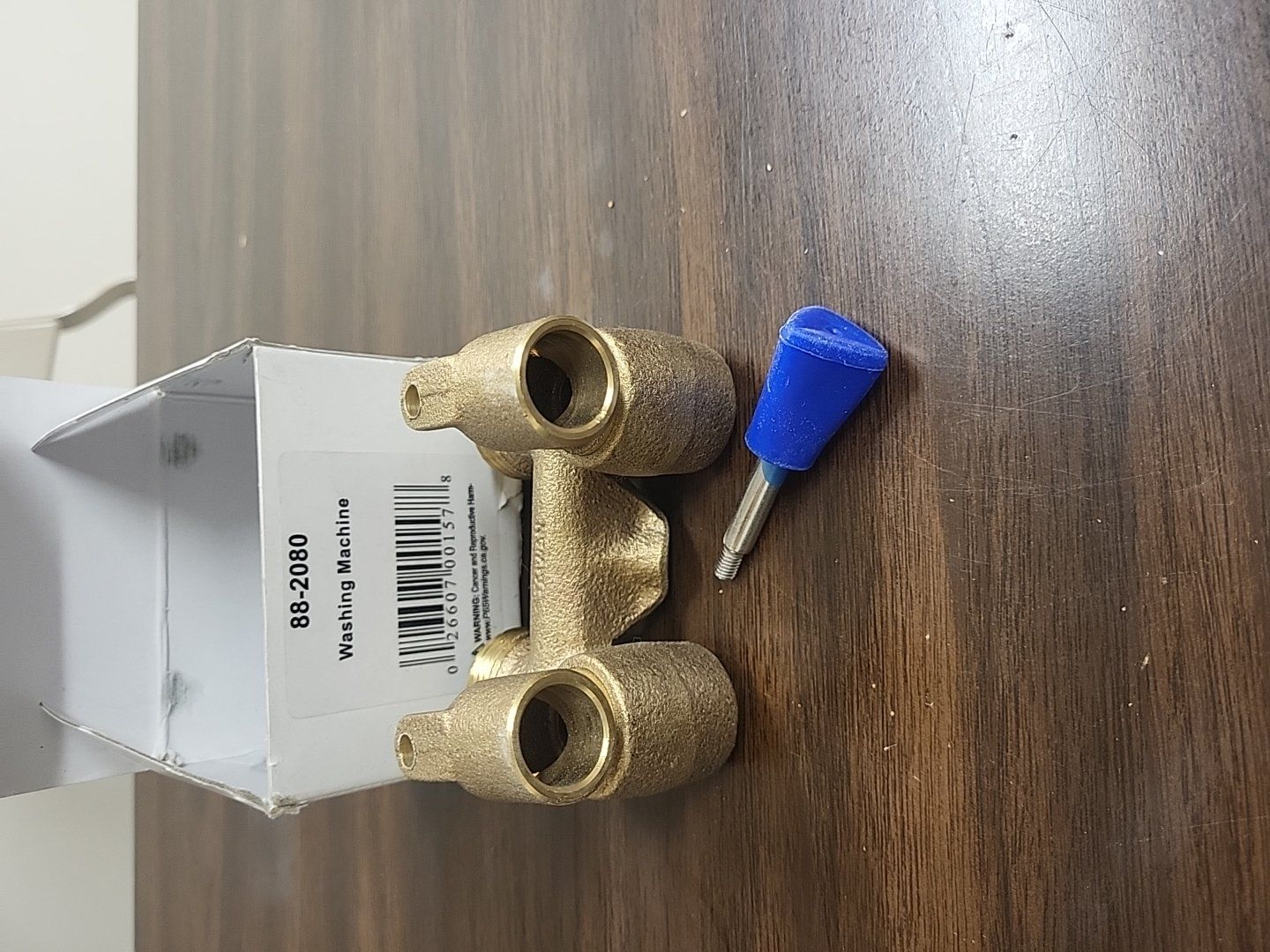 Wahing machine  hook up.