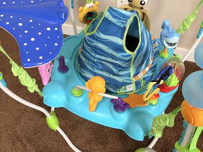 Disney Baby Finding Nemo Sea of Activities Jumper - Excellent Condition