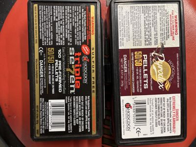 Hodgdon Triple Seven or Pyrodex 50 Caliber Muzzleloading Pellets - Pre-Formed