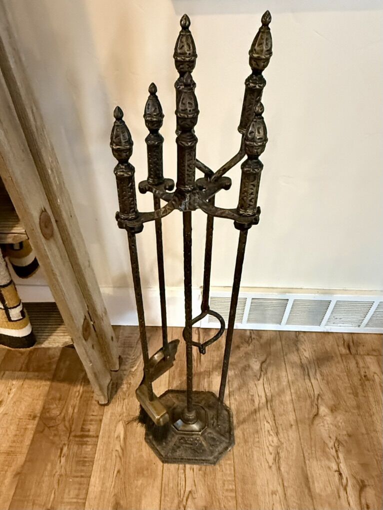 Vintage Fireplace Tool Set